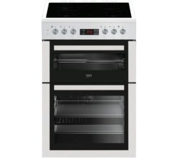 BEKO XDC6NT54W 60 cm Electric Ceramic Cooker - White